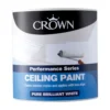Crown Pure Brilliant White Matt Ceiling Paint - 2.5L -Crown 12804287 1264846429209297