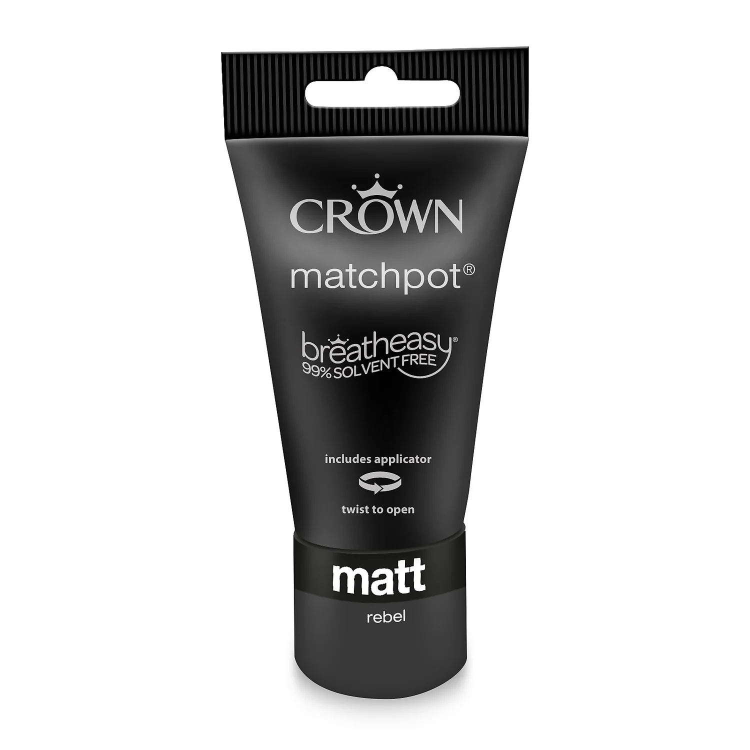 Crown Feature Wall Breatheasy Matt Paint Rebel - Tester 40ml 9 Crown Feature Wall Breatheasy Matt Paint Rebel - Tester 40ml - Image 7