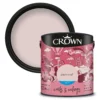 Crown Walls & Ceilings Matt Emulsion Paint Pashmina - 2.5L -Crown 12804626 1294969531966707