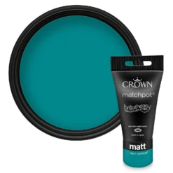 Crown Feature Wall Breatheasy Matt Paint Palm Spring - Tester 40ml