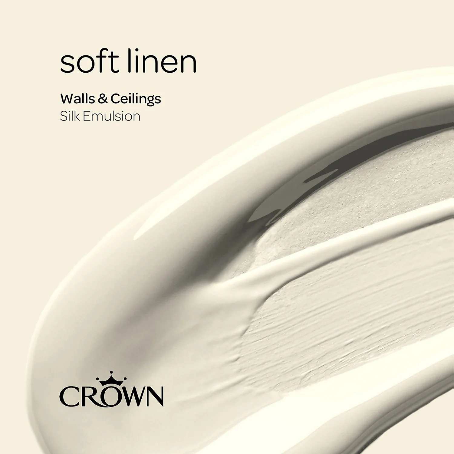Crown Walls & Ceilings Silk Emulsion Paint Soft Linen - 5L 9 Crown Walls & Ceilings Silk Emulsion Paint Soft Linen - 5L - Image 7