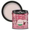 Crown Walls & Ceilings Silk Emulsion Paint Pashmina - 2.5L -Crown 12807065 1034966162343652