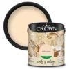 Crown Walls & Ceilings Silk Emulsion Soft Cream - 2.5L 2 Crown Walls & Ceilings Silk Emulsion Soft Cream - 2.5L -Crown 12809456 1874966162343793