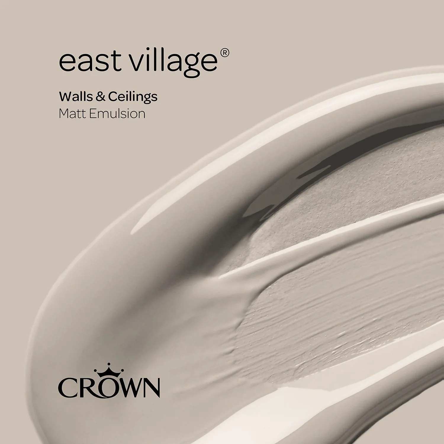 Crown Walls & Ceilings Matt Emulsion Paint East Village - Tester 40ml 7 Crown Walls & Ceilings Matt Emulsion Paint East Village - Tester 40ml - Image 5