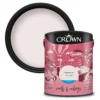 Crown Breatheasy Matt Standard Emulsion Paint Creme De La Rose - 5L -Crown 12809689 1324999803166386