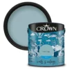 Crown Walls & Ceilings Matt Emulsion Paint Duck Egg - 2.5L 2 Crown Walls & Ceilings Matt Emulsion Paint Duck Egg - 2.5L -Crown 12809698 1044977315078657
