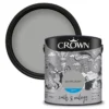 Crown Walls & Ceilings Matt Emulsion Paint Granite Dust - 2.5L 1 Crown Walls & Ceilings Matt Emulsion Paint Granite Dust - 2.5L -Crown 12809701 2334969532574651