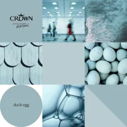 Crown Walls & Ceilings Silk Emulsion Paint Duck Egg - 2.5L 16 Crown Walls & Ceilings Silk Emulsion Paint Duck Egg - 2.5L -Crown 12809707 5214966163481843