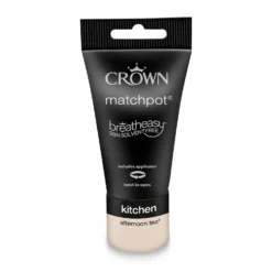 Crown Breatheasy Kitchen - Afternoon Tea - Matt Paint - 40ml 13 Crown Breatheasy Kitchen - Afternoon Tea - Matt Paint - 40ml -Crown 12814055 1784857364684044