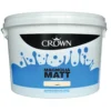 Crown Matt Emulsion Paint Magnolia - 10L -Crown 12815374 1214831917348879