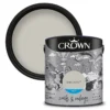 Crown Walls & Ceilings Matt Emulsion Grey Putty - 2.5L -Crown 12819237 1064970066536185