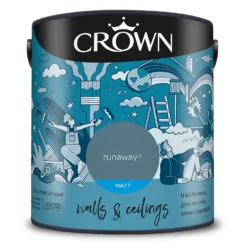 Crown Walls & Ceilings Matt Emulsion Paint Runaway - 2.5L -Crown 12823147 1484969525833711