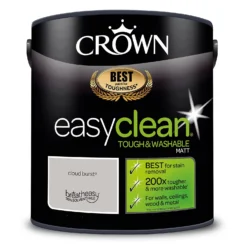 Crown Easyclean® Washable & Wipeable Multi Surface Matt Paint Cloud Burst® - 2.5L -Crown 12823287 5254857376967775