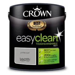 Crown Easyclean® Washable & Wipeable Multi Surface Matt Paint Granite Dust® - 2.5L -Crown 12823426 1534857377062437