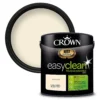 Crown Easyclean® Washable & Wipeable Multi Surface Matt Paint Ivory Cream® - 2.5L 2 Crown Easyclean® Washable & Wipeable Multi Surface Matt Paint Ivory Cream® - 2.5L -Crown 12823432 1464847599545426