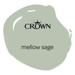 Crown Easyclean® Washable & Wipeable Multi Surface Matt Paint Mellow Sage® - 2.5L -Crown 12823433 1674918193035761