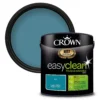 Crown Easyclean® Washable & Wipeable Multi Surface Matt Paint Teal® - 2.5L -Crown 12823593 1674847600083914