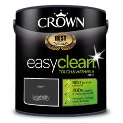 Crown Easyclean® Washable & Wipeable Multi Surface Matt Paint Rebel® - 2.5L -Crown 12823596 1804857377862414