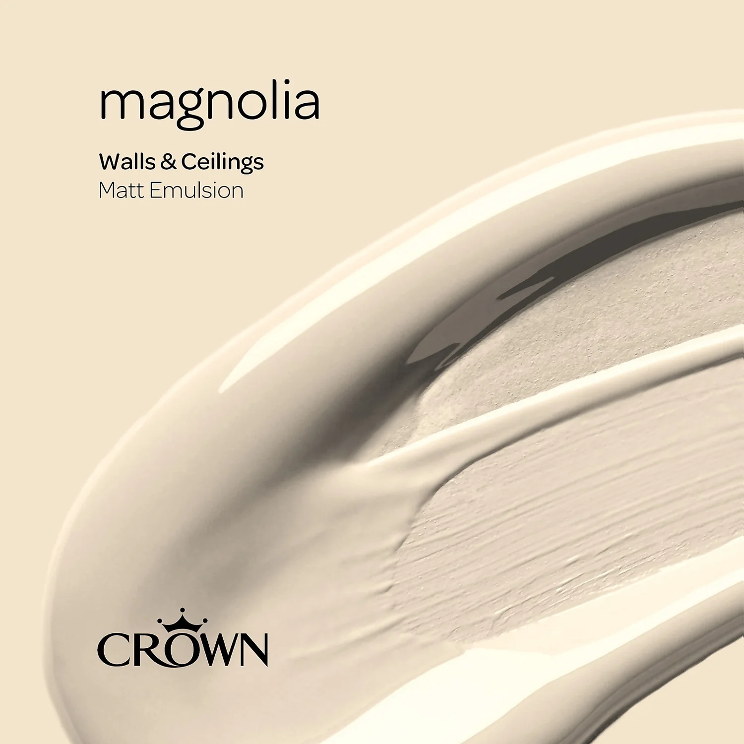 Crown Walls & Ceilings Matt Emulsion Paint Magnolia - Tester 40ml 7 Crown Walls & Ceilings Matt Emulsion Paint Magnolia - Tester 40ml - Image 5