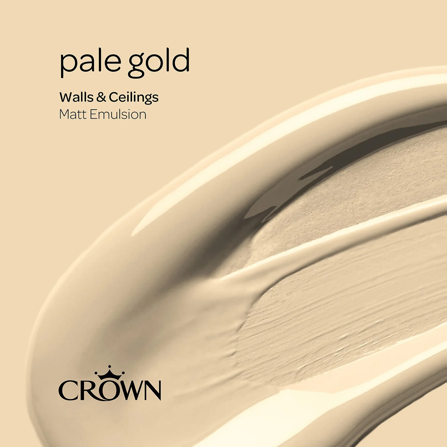 Crown Walls & Ceilings Matt Emulsion Paint Pale Gold - 5L 9 Crown Walls & Ceilings Matt Emulsion Paint Pale Gold - 5L - Image 7