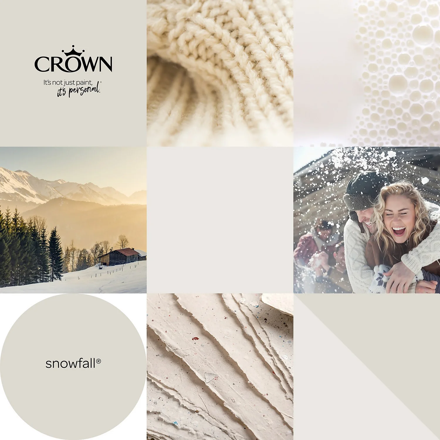 Crown Walls & Ceilings Matt Emulsion Paint Snowfall - 5L 8 Crown Walls & Ceilings Matt Emulsion Paint Snowfall - 5L - Image 6