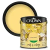 Crown Walls & Ceilings Silk Emulsion Paint Happy Daze - 2.5L -Crown 12839729 3764966166936511
