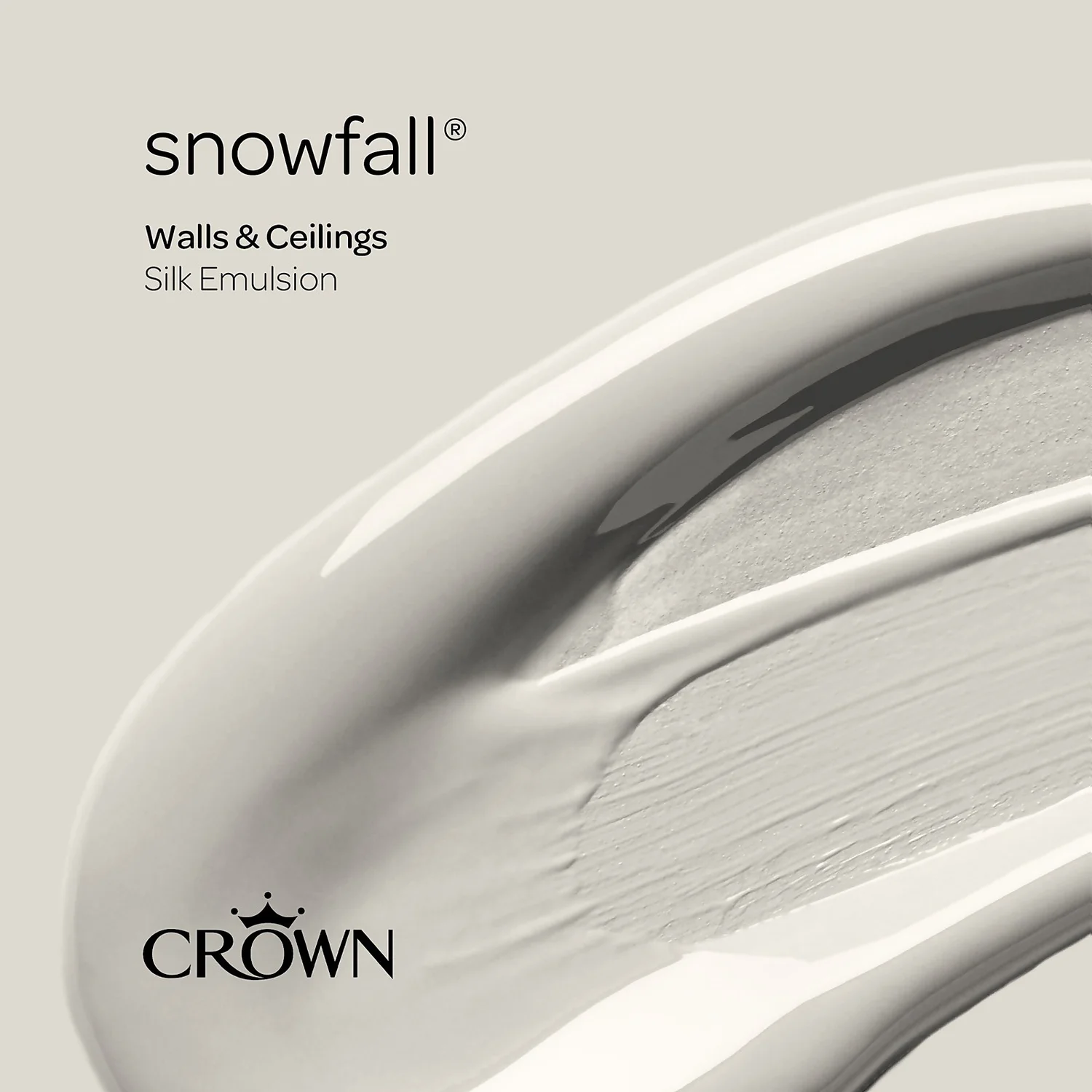 Crown Walls & Ceilings Silk Emulsion Paint Snowfall - 2.5L 9 Crown Walls & Ceilings Silk Emulsion Paint Snowfall - 2.5L - Image 7