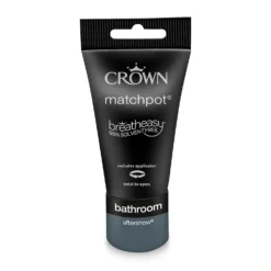 Crown Easyclean Bathroom Paint Aftershow - 40ml -Crown 12886543 1254853989599753