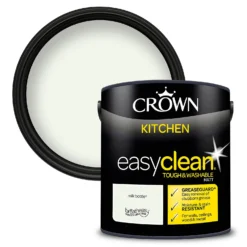 Crown Easyclean®Greaseguard+ Kitchen Matt Washable Multi Surface Paint Milk Bottle® - 2.5L