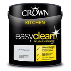 Crown Easyclean®Greaseguard+ Kitchen Matt Washable Multi Surface Paint Splash Of Pepper® - 2.5L -Crown 12886979 1424853416725072
