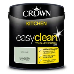 Crown Easyclean®Greaseguard+ Kitchen Matt Washable Multi Surface Paint Spice Rack® - 2.5L 15 Crown Easyclean®Greaseguard+ Kitchen Matt Washable Multi Surface Paint Spice Rack® - 2.5L -Crown 12886980 1724853416681758