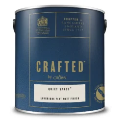 CRAFTED™ By Crown Flat Matt Interior Wall, Ceiling And Wood Paint Quiet Space® - 2.5L 10 CRAFTED™ By Crown Flat Matt Interior Wall, Ceiling And Wood Paint Quiet Space® - 2.5L -Crown 13167109 4774881147415920