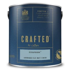 CRAFTED™ By Crown Flat Matt Interior Wall, Ceiling And Wood Paint Scrapbook® - 2.5L 10 CRAFTED™ By Crown Flat Matt Interior Wall, Ceiling And Wood Paint Scrapbook® - 2.5L -Crown 13167124 1654881150642789