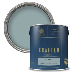 CRAFTED™ By Crown Flat Matt Interior Wall, Ceiling And Wood Paint Curiosity® - 2.5L