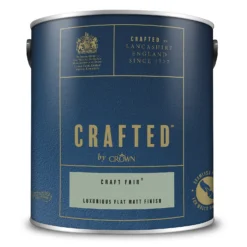 CRAFTED™ By Crown Flat Matt Interior Wall, Ceiling And Wood Paint Craft Fair® - 2.5L 10 CRAFTED™ By Crown Flat Matt Interior Wall, Ceiling And Wood Paint Craft Fair® - 2.5L -Crown 13167131 1244881124409055