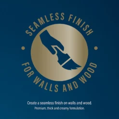 CRAFTED™ By Crown Flat Matt Interior Wall, Ceiling And Wood Paint Leatherbound® - 2.5L -Crown 13167139 3014881134402964