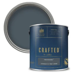 CRAFTED™ By Crown Flat Matt Interior Wall, Ceiling And Wood Paint Printworks® - 2.5L