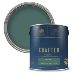 CRAFTED™ By Crown Flat Matt Interior Wall, Ceiling And Wood Paint Collage® - 2.5L