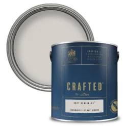 CRAFTED™ By Crown Flat Matt Interior Wall, Ceiling And Wood Paint Soft Scribbles® - 2.5L