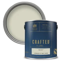 CRAFTED™ By Crown Flat Matt Interior Wall, Ceiling And Wood Paint Poetry® - 2.5L