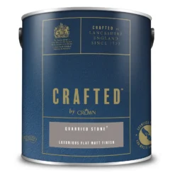 CRAFTED™ By Crown Flat Matt Interior Wall, Ceiling And Wood Paint Quarried Stone® - 2.5L 10 CRAFTED™ By Crown Flat Matt Interior Wall, Ceiling And Wood Paint Quarried Stone® - 2.5L -Crown 13167157 1414882182336564