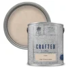 CRAFTED™ By Crown Suede Textured Matt Emulsion Interior Wall Paint Fawn - 2.5L -Crown 13167158 3754881161375652
