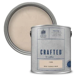 CRAFTED™ By Crown Suede Textured Matt Emulsion Interior Wall Paint Fawn - 2.5L