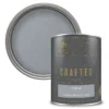 CRAFTED™ By Crown Lustrous Metallic Interior Wall And Wood Paint Pewter - 1.25L -Crown 13167167 1244881158730540