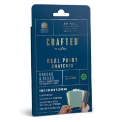CRAFTED™ By Crown 100% Accurate Pure Paint Tester Green & Blue Colour Families 8 Pack