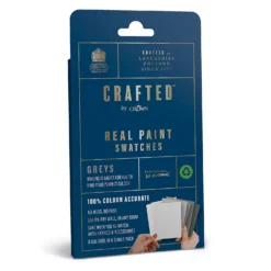 CRAFTED™ By Crown 100% Accurate Pure Paint Tester Grey Colour Family 8 Pack
