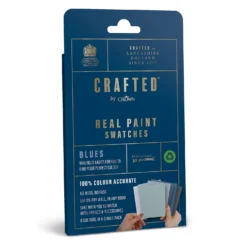CRAFTED™ By Crown 100% Accurate Pure Paint Tester Blue Colour Family 8 Pack
