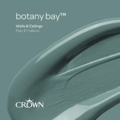 Crown Matt Emulsion Paint Botany Bay - Tester 40ml -Crown 13806968 2044963775026260