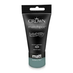 Crown Matt Emulsion Paint Botany Bay - Tester 40ml -Crown 13806968 2654963775103753