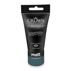 Crown Matt Emulsion Paint Endeavour - Tester 40ml -Crown 13806970 8954963784597055